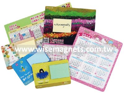 Magnetic Calendar & Memo Pad
